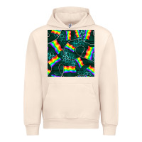 Sandshell Pride lgbtq flags with leopard seamless pattern Urban Hoodie - BundleAndBundleShop