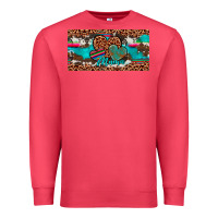 Cardinal hearts mama license plate Premium Sweatshirt - Artiststas