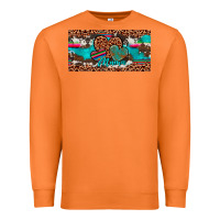 Carrot hearts mama license plate Premium Sweatshirt - Artiststas