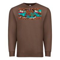 Chestnut hearts mama license plate Premium Sweatshirt - Artiststas