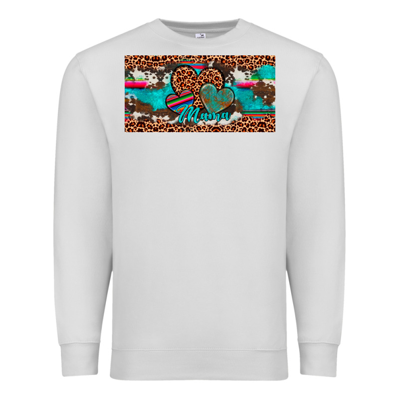 Hearts Mama License Plate Premium Sweatshirt by Artiststas | Teevron