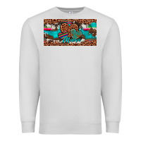 Dove Grey hearts mama license plate Premium Sweatshirt - Artiststas