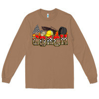 Toasted Coconut race coach Long Sleeve Tee - Zillion Design Studio