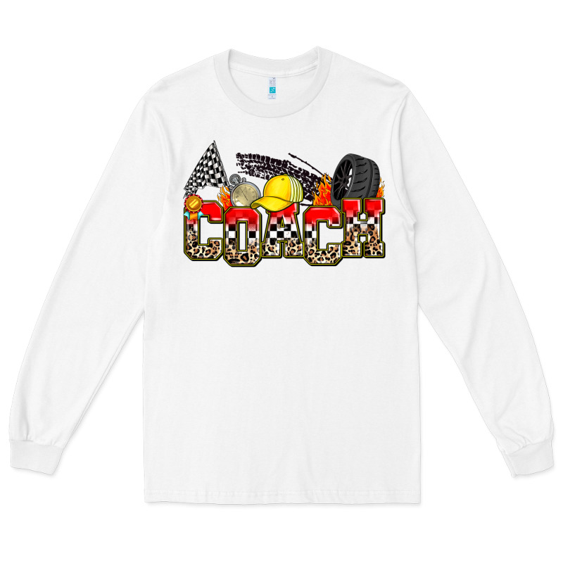 Race Coach Long Sleeve Tee by Zillion Design Studio | Teevron