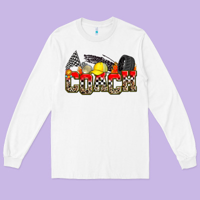 Race Coach Long Sleeve Tee Designed By Zillion Design Studio