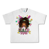 Lunar Rock afro locs hair stylist messy bun tbw Urban Heavy Tee - texasbilliewilder