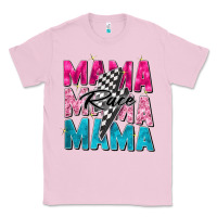 Bubblegum Pink race mama Classic Tee - Zillion Design Studio