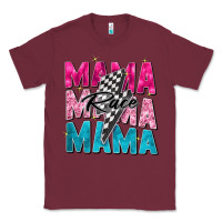 Burgundy race mama Classic Tee - Zillion Design Studio