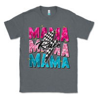 Charcoal Heather race mama Classic Tee - Zillion Design Studio