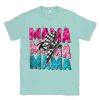 Seafoam race mama Classic Tee - Zillion Design Studio