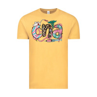 Vintage Mustard floral cna certified nursing assistant Vintage Tee - RanaPortraitStore