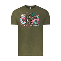 Vintage Olive floral cna certified nursing assistant Vintage Tee - RanaPortraitStore
