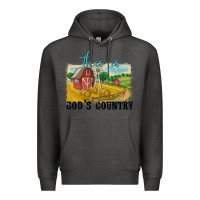 Charcoal Heather this is god's country Premium Hoodie - MaliasSmallBusiness