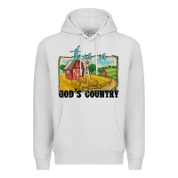 Dove Grey this is god's country Premium Hoodie - MaliasSmallBusiness