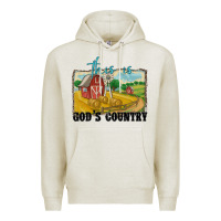 Oatmeal Heather this is god's country Premium Hoodie - MaliasSmallBusiness