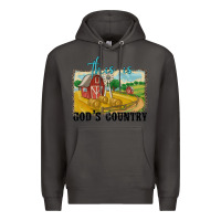 Smoke this is god's country Premium Hoodie - MaliasSmallBusiness