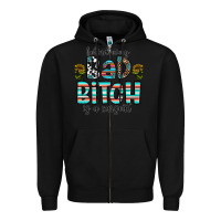 Black Behind Every Bad Bitch is a Carseat Zipper Hoodie - CowhideDigitalArt