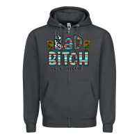 Smoke Behind Every Bad Bitch is a Carseat Zipper Hoodie - CowhideDigitalArt