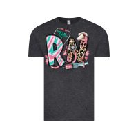 Vintage Black floral rn registered nurse Vintage Tee - RanaPortraitStore