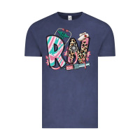 Vintage Denim floral rn registered nurse Vintage Tee - RanaPortraitStore