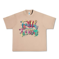 Burro faith over fear Urban Heavy Tee - Zillion Design Studio