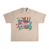 Faith Over Fear Urban Heavy Tee | Teevron