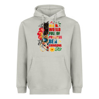 Moon Dust in a world full of princess be a chingona Heavyweight Hoodie - BundleAndBundleShop