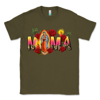 Army Green our lady of guadalupe mama Classic Tee - CTS Tumbler Store