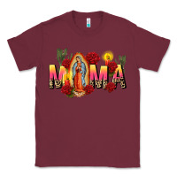 Burgundy our lady of guadalupe mama Classic Tee - CTS Tumbler Store