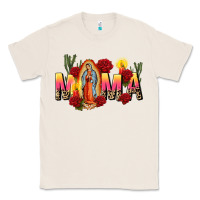 Natural our lady of guadalupe mama Classic Tee - CTS Tumbler Store