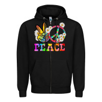 Black lgbtq peace and sembols Zipper Hoodie - HRA Design Shop