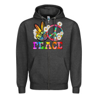 Charcoal Heather lgbtq peace and sembols Zipper Hoodie - HRA Design Shop