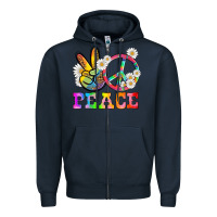 Navy lgbtq peace and sembols Zipper Hoodie - HRA Design Shop