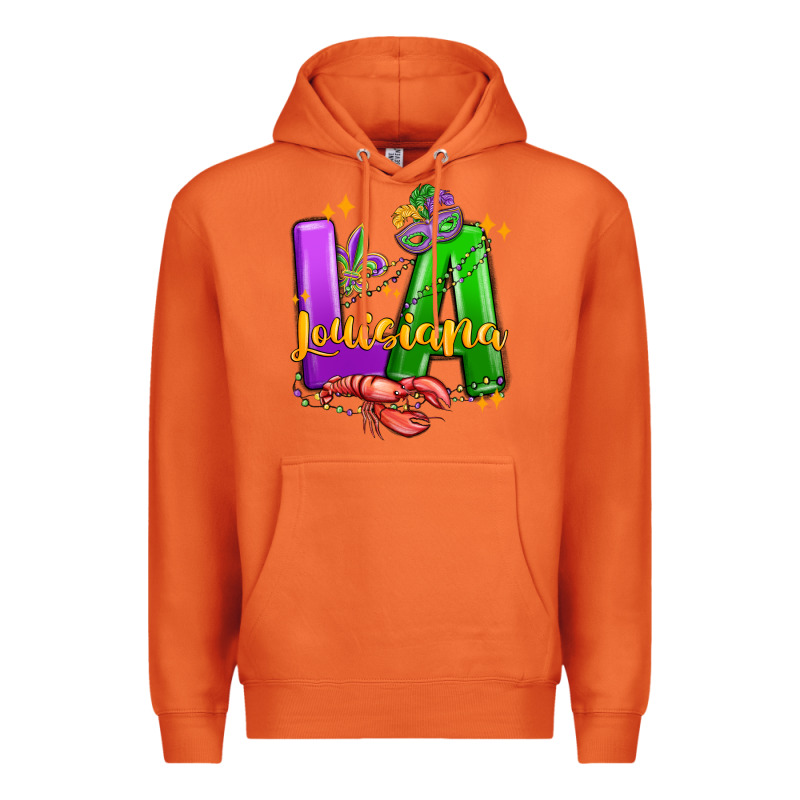 Louisiana Mardi Gras Premium Hoodie by MaliasSmallBusiness | Teevron