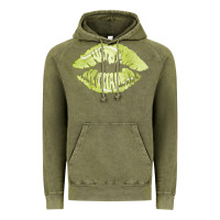 Vintage Olive tennis lips Vintage Hoodie - AdoDesignShop