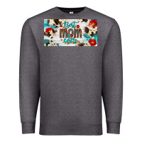 Charcoal Heather best mom ever license plate Premium Sweatshirt - Artiststas