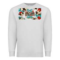 Dove Grey best mom ever license plate Premium Sweatshirt - Artiststas