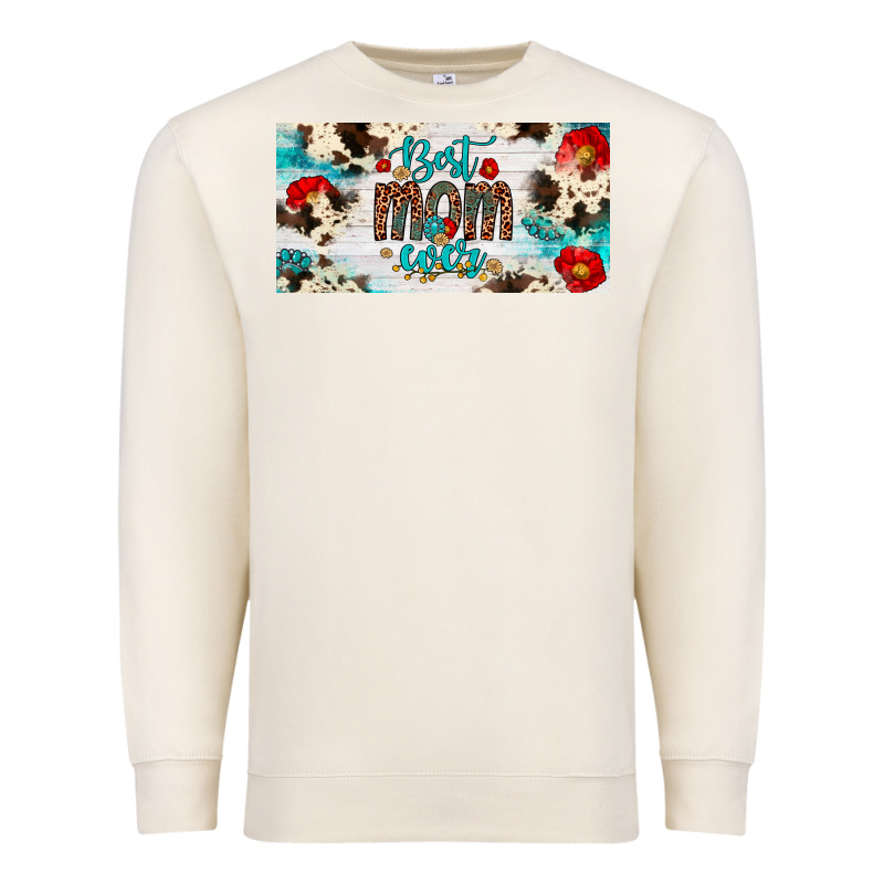 Best Mom Ever License Plate Premium Sweatshirt by Artiststas | Teevron