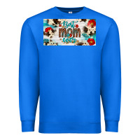 True Royal best mom ever license plate Premium Sweatshirt - Artiststas