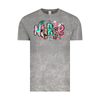 Cloud Rock floral nurse Vintage Tee - RanaPortraitStore