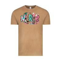 Vintage Camel floral nurse Vintage Tee - RanaPortraitStore