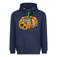 Navy fall y'all pumpkin Heavyweight Hoodie - JahusDesignShop