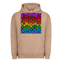 Pigment Burro Pride lgbtq flowers seamless pattern Urban Hoodie - BundleAndBundleShop
