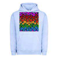 Pigment Grape Ice Pride lgbtq flowers seamless pattern Urban Hoodie - BundleAndBundleShop