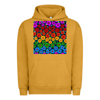 Pigment Peanut Butter Pride lgbtq flowers seamless pattern Urban Hoodie - BundleAndBundleShop