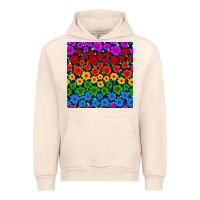 Sandshell Pride lgbtq flowers seamless pattern Urban Hoodie - BundleAndBundleShop