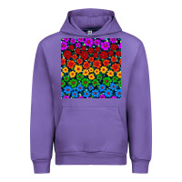 Tulip Pride lgbtq flowers seamless pattern Urban Hoodie - BundleAndBundleShop