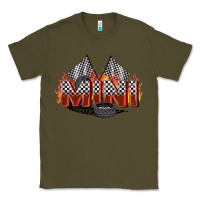 Army Green race mini Classic Tee - Zillion Design Studio