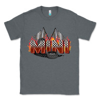 Charcoal Heather race mini Classic Tee - Zillion Design Studio