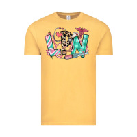 Vintage Mustard floral lpn licensed practical nurse Vintage Tee - RanaPortraitStore